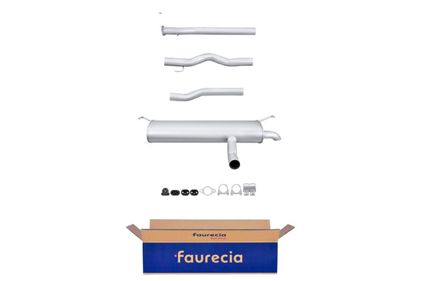 FAURECIA 8LD 366 034-591 Rear Muffler - Easy2Fit® Kit - fits RENAULT ESPACE III