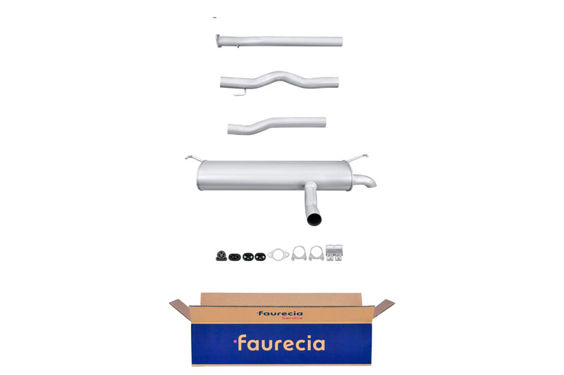 FAURECIA 8LD 366 034-591 Rear Muffler - Easy2Fit® Kit - fits RENAULT ESPACE III