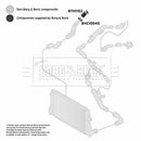 Borg & Beck Turbo Hose Part No -BTH1153