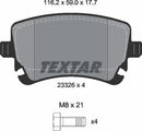 Textar Brake Pad Set - 2332611