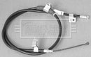 Borg & Beck Brake Cable- LH Rear -BKB3113