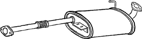 Klarius IZ46G - Box With Centre Pipe