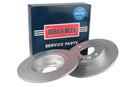 Borg & Beck Brake Disc (Pair)  - BBD5663