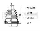 First Line Cv Joint Boot Kit Part No -FCB6399