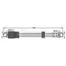 Borg & Beck Brake Hose Part No -BBH6891