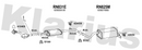 Klarius RN831E - Box With Centre Pipe  - Fits Renault Modus 1.4i