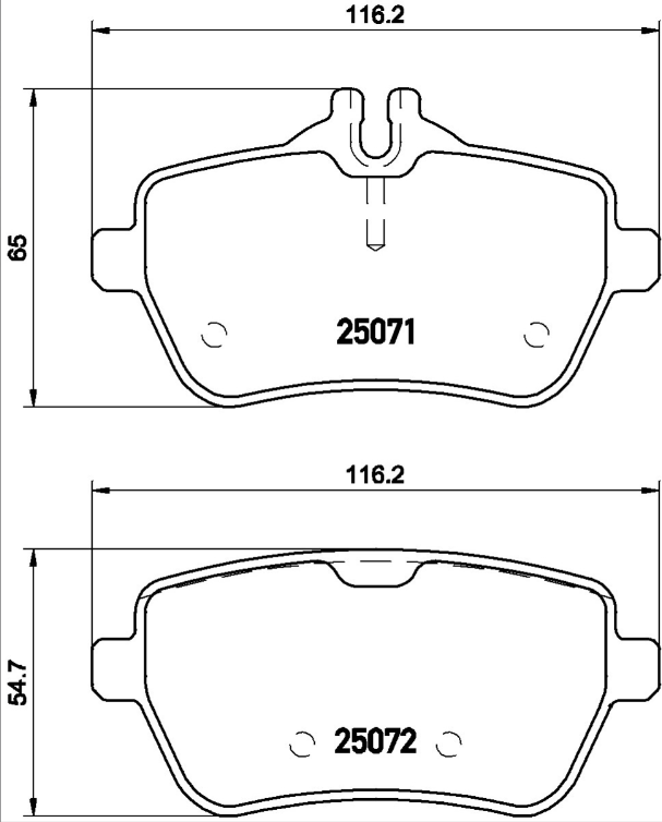 Brembo Brake Pad Set - P50103