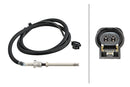HELLA 6PT 358 181-741 Sensor, exhaust gas temperature - 2-pin connector