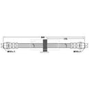 Borg & Beck Brake Hose Part No -BBH6598