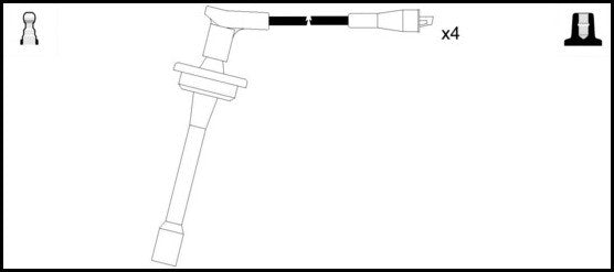 ElectroSpark Ignition Lead Set - OEK909