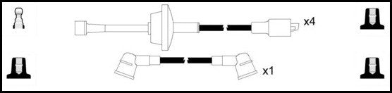 ElectroSpark Ignition Lead Set - OEK522