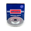 Borg & Beck Brake Disc Single Part No -BBD6217S