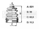 First Line Cv Joint Boot Kit Part No -FCB6394