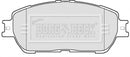 Borg & Beck Front Brake Pad Set -BBP2121