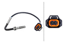 HELLA 6PT 010 376-431 Sensor, exhaust gas temperature - 2-pin connector