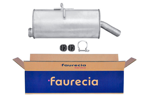 FAURECIA 8LD 366 027-941 Rear Muffler - Easy2Fit® Kit - fits FIAT DUCATO
