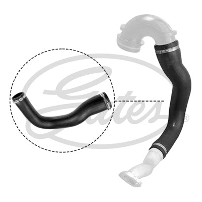 Gates Turbo Charger Hose - 09-0168
