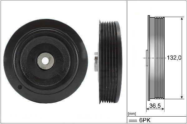 INA Belt Pulley Crankshaft Part No - 544000710
