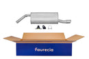 FAURECIA 8LD 366 032-841 Rear Muffler - Easy2Fit® Kit - fits PEUGEOT 206
