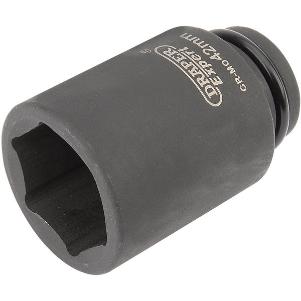 Expert HI-TORQ 6 Point Deep Impact Socket, 3/4" Sq Dr, 42mm
