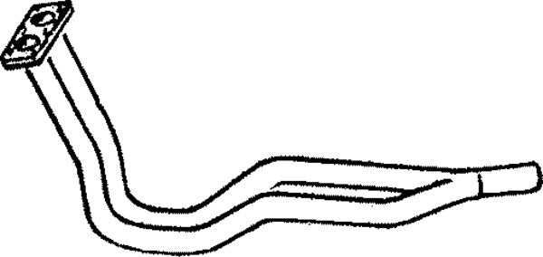 Klarius VW74X - Twin Front Pipe  - Fits Volkswagen Golf 1.6i