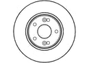 Disctech Brake Disc - Fits Renault - ABD2794 - Front Axle