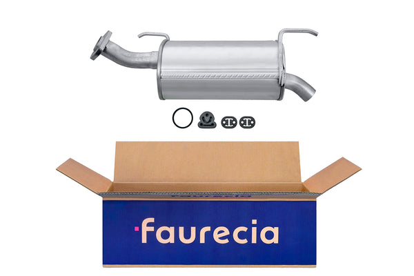FAURECIA 8LD 366 035-301 Rear Muffler - Easy2Fit® Kit - fits SEAT IBIZA II (6K1)