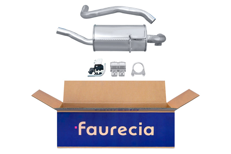 FAURECIA 8LD 366 036-871 Rear Muffler - Easy2Fit® Kit - fits VOLVO S60 I (384)