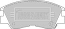 Borg & Beck Brake Pad Set -BBP1511