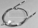 Borg & Beck Brake Cable Rear RH -BKB3847