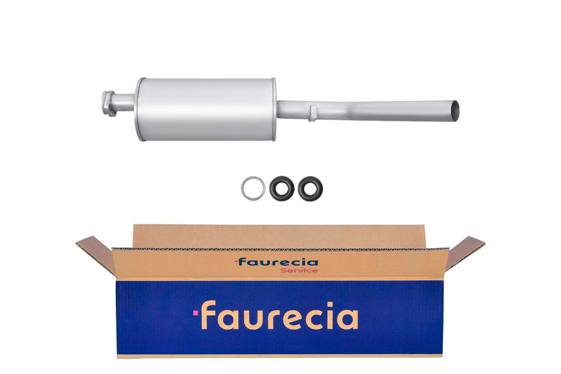 FAURECIA 8LD 366 035-241 Rear Muffler - Easy2Fit® Kit - fits SEAT CORDOBA Vario (6K5)