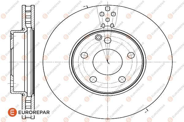 Eurorepar Brake Disc - 1622809780