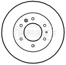 Borg & Beck Brake Drum (Single) -BBR7239
