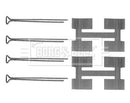 Borg & Beck Fitting Kit - Pads Part No -BBK1134