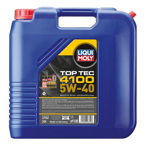 Liqui Moly - Top Tec 4100 5W40 20ltr