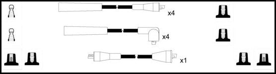 ElectroSpark Ignition Lead Set - OEK059