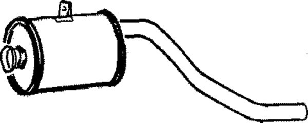 Klarius MZ259M - Box With Centre Pipe