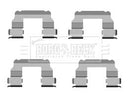 Borg & Beck Fitting Kit - Pads Part No -BBK1420