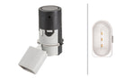 HELLA 6PX 358 141-051 Sensor, parking distance control - angled - 3-pin connector - Plugged