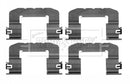 Borg & Beck Fitting Kit - Pads Part No -BBK1618