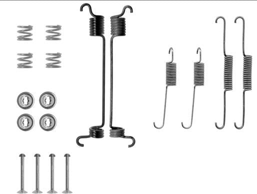 Textar Brake Shoe Fitting Kit - 97011900