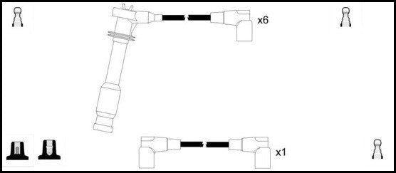 ElectroSpark Ignition Lead Set - OEK428