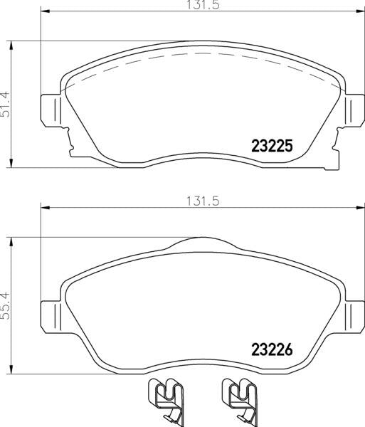 Mintex Brake Pad & Disc Kit fits -Opel Vauxhall MDK0150 (also fits other vehicles)