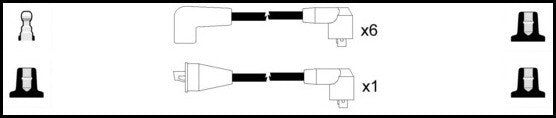 ElectroSpark Ignition Lead Set - OEK546