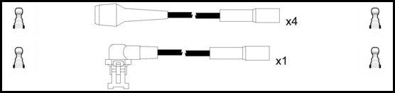 ElectroSpark Ignition Lead Set - OEK789