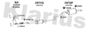 Klarius CN731Q - Box With Centre Pipe  - Fits Citroen C3 II 1.2VTI