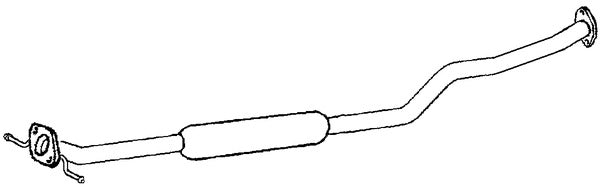 Klarius SZ133E - Box With Centre Pipe