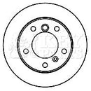 Key Parts Brake Disc Single Part No -KBD5751S