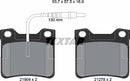 Textar Brake Pad Set - 2190403
