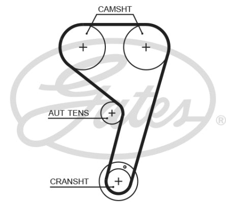 Gates Timing Belt - T359HOB